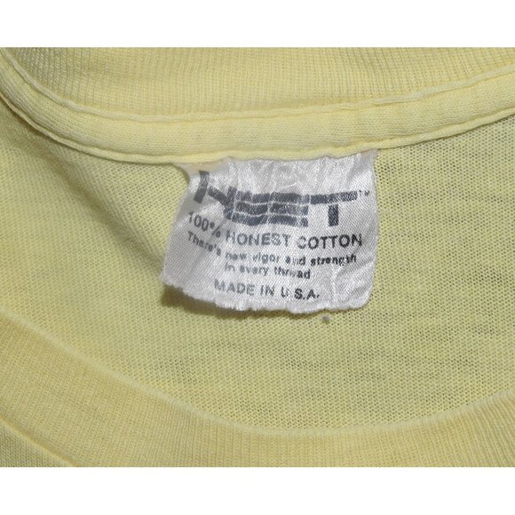 Vintage Be A Happy Camper! Drive-In Movie Single Stitch T-Shirt Adult Large - Picture 5 of 8